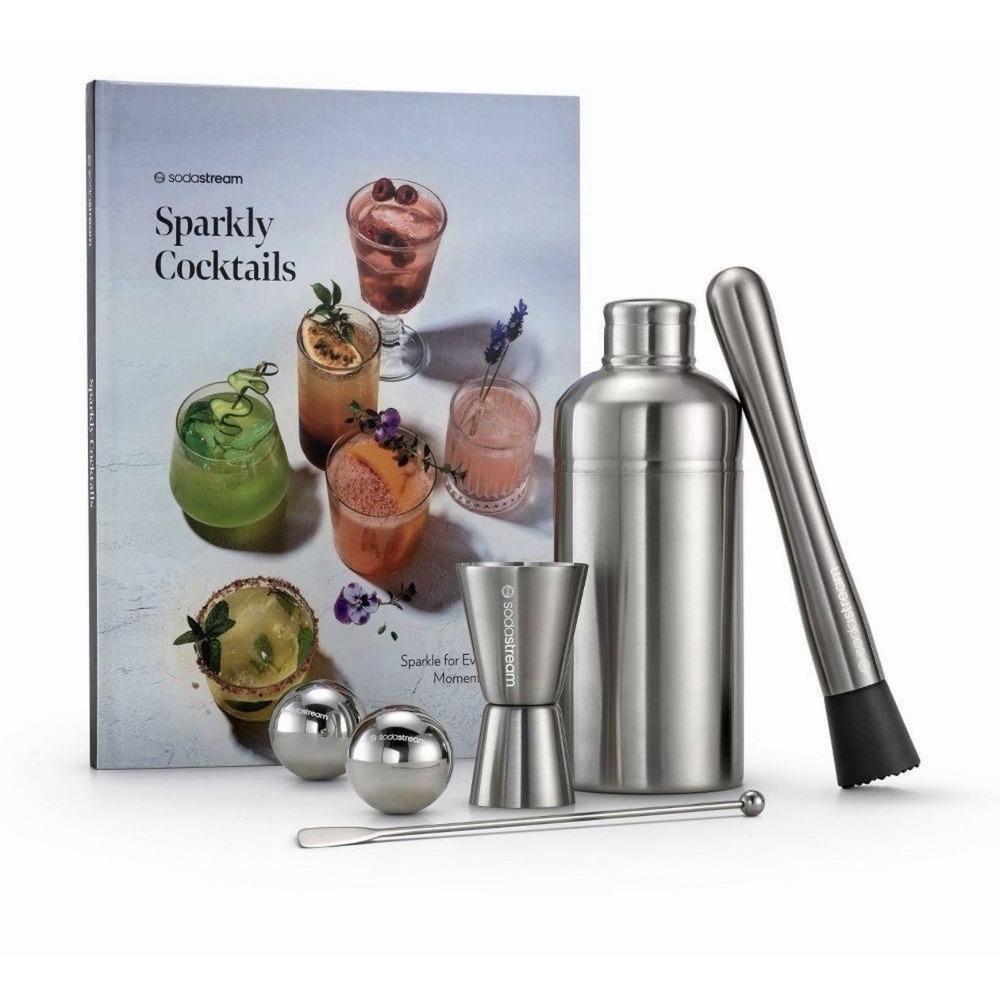 Sodastream Mixology Kit & Cocktail Book Included- BRAND NEW IN BOX‎